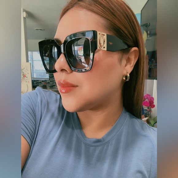 JIMMY CHOO limited edition full rim square sunglasses - Picture 15 of 16